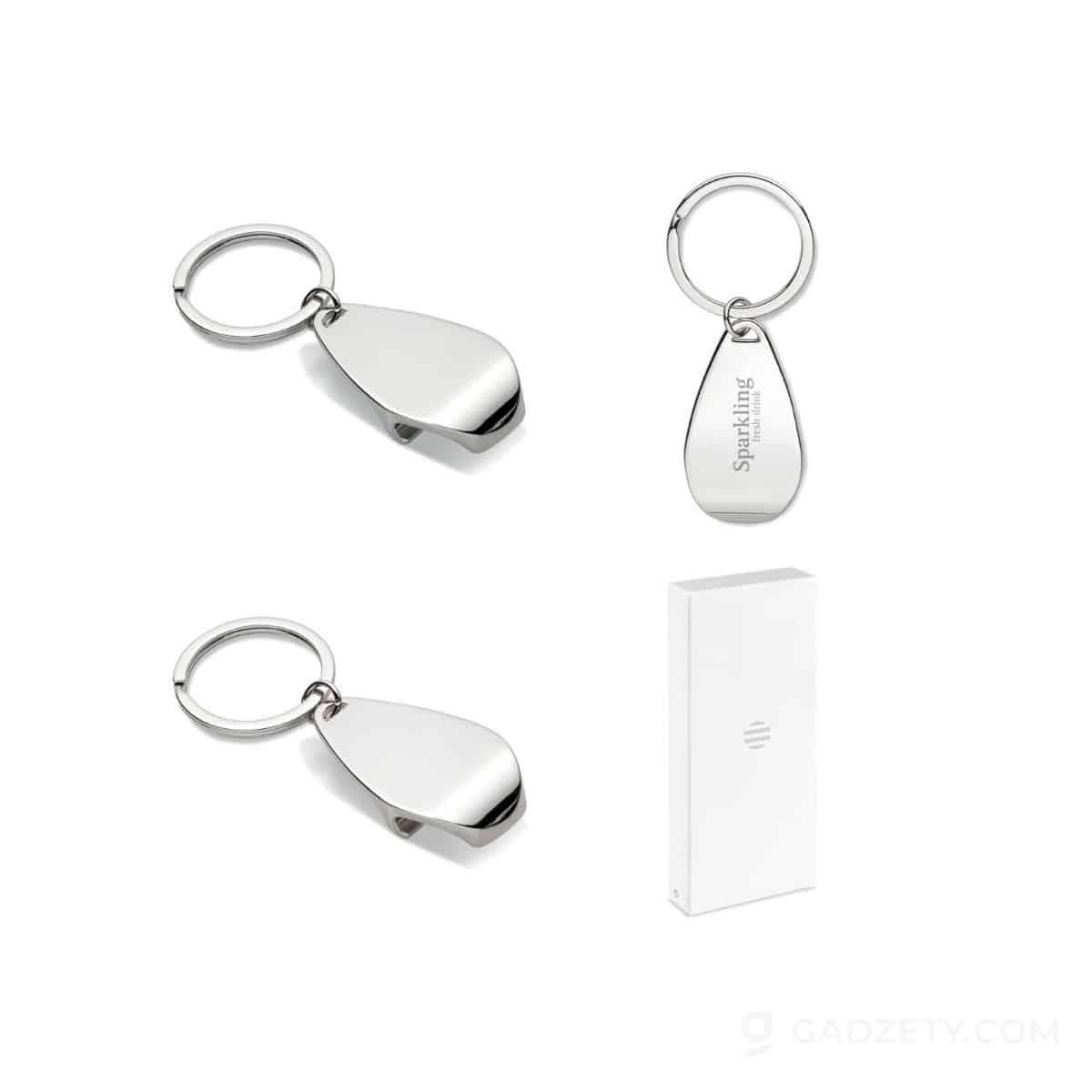 Brelok otwieracz do butelek Handy, metalowy