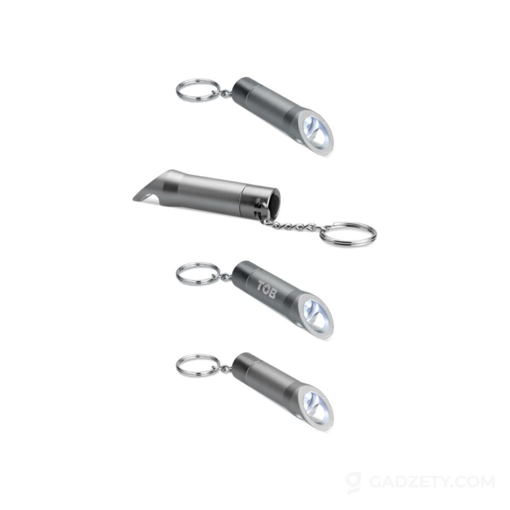 Metalowa latarka. LITOP
