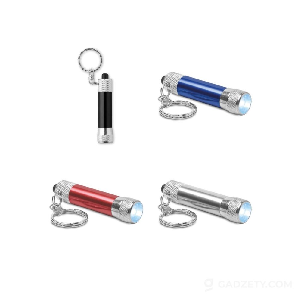 Aluminiowy brelok latarka ARIZO