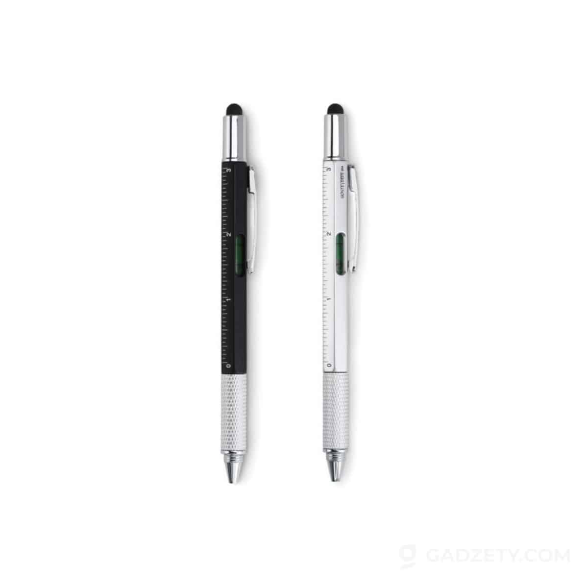 Długopis wielofunkcyjny TOOLPEN, czarny tusz