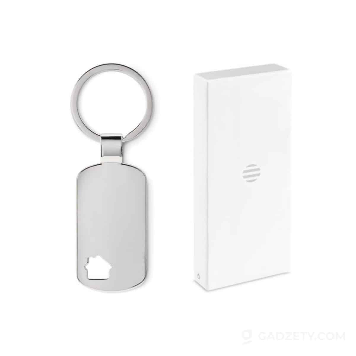 Brelok domek House Key, metalowy w kartoniku