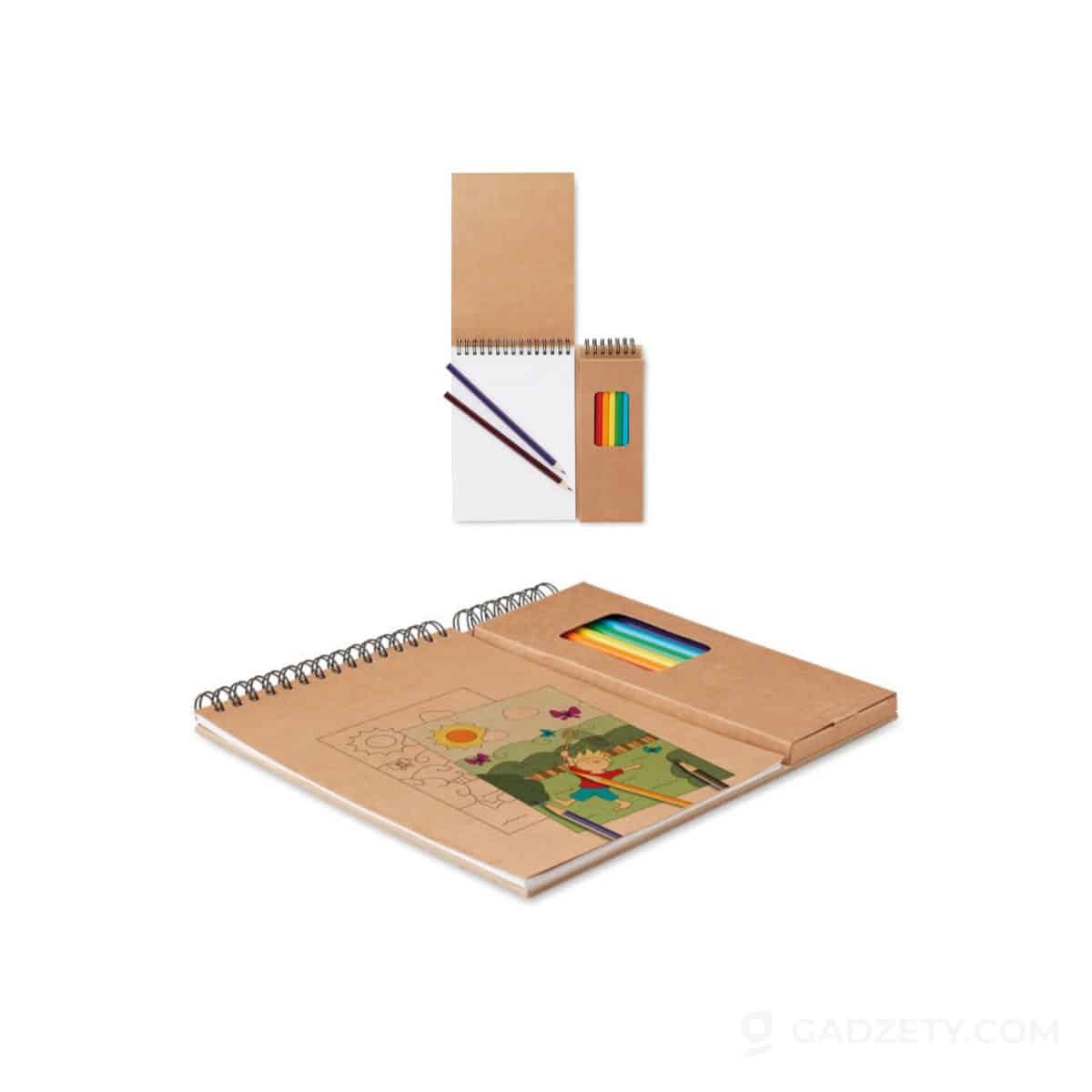 Zestaw do kolorowania COLOPAD, papierowy