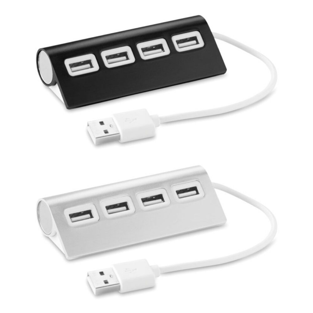 Hub USB ALUHUB - warianty kolorystyczne