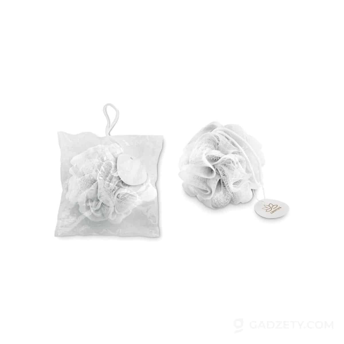 Myjka do ciała PUF, 10 cm, poliestrowa