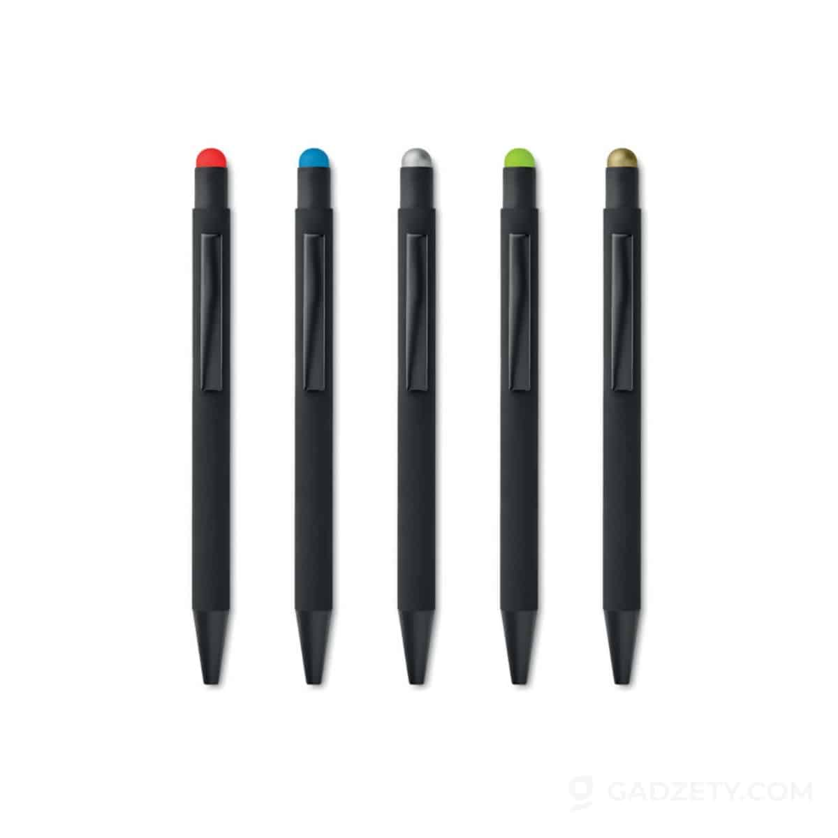 Długopis z rysikiem Negrito, aluminiowy