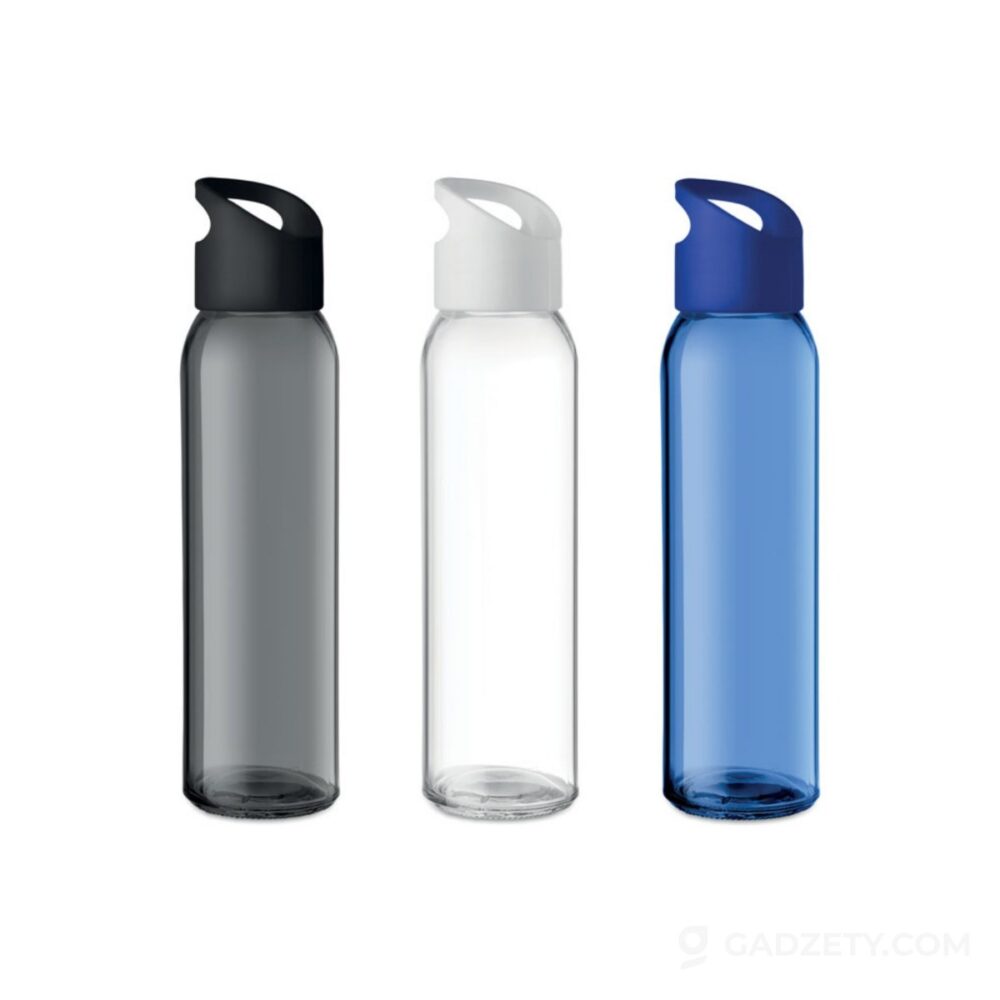 Butelka szklana Praga Glass z uchwytem