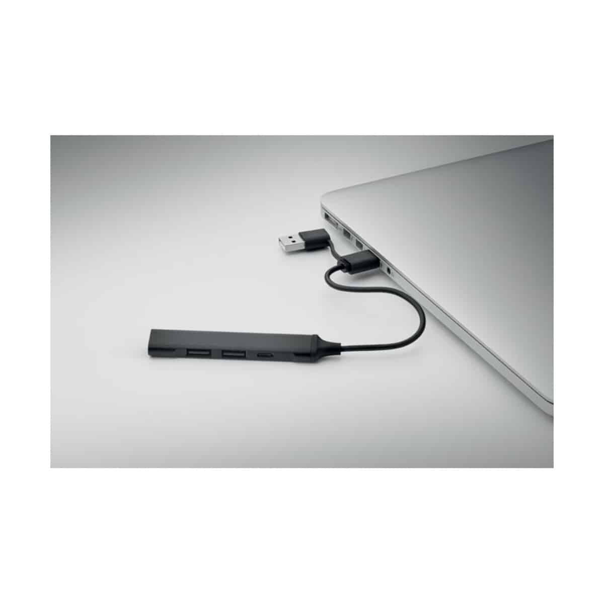 Hub USB z 4 portami 19 cm CURRENT mo2294-03-detail