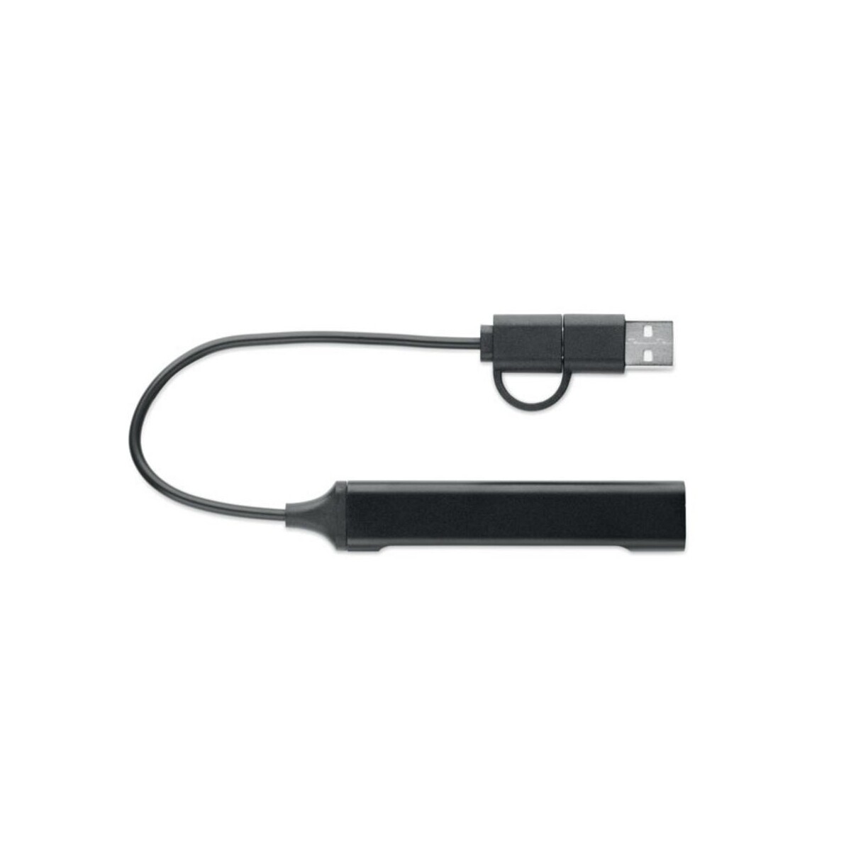 Hub USB z 4 portami 19 cm CURRENT mo2294-03-open