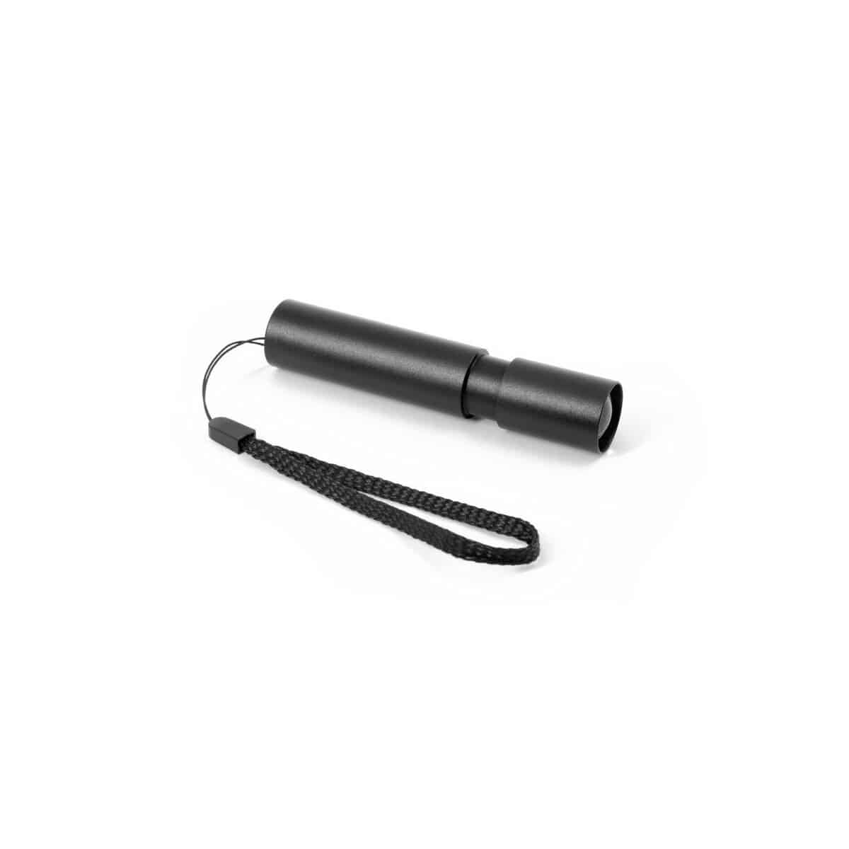 BRUCE. Latarka z możliwością ładowania, wykonana z aluminium pochodzącego z recyklingu (100% rAL), z wysuwaną końcówką o długości 30 mm 98164_103-c