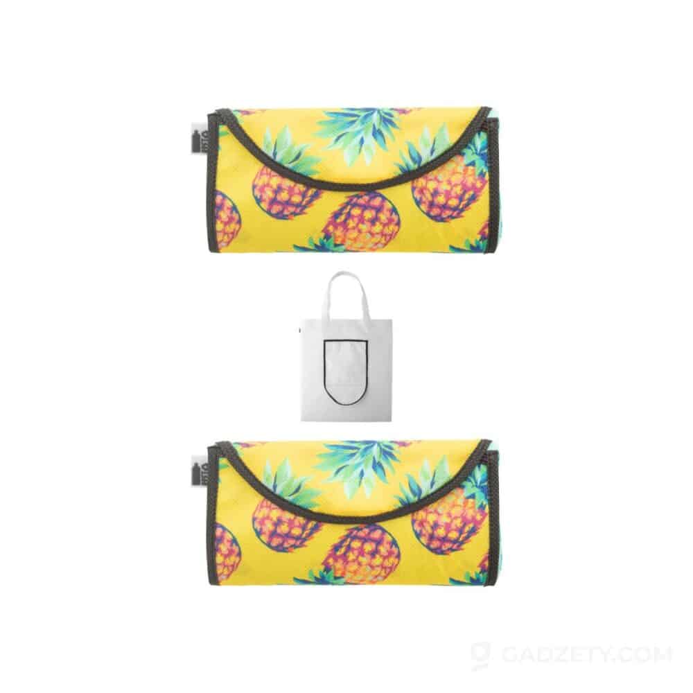 Torba składana SuboShop Fold, z rzepem