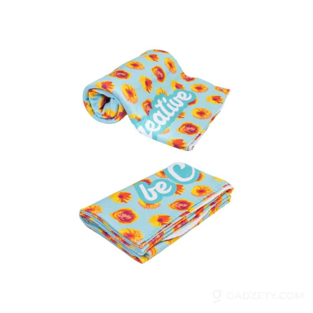 CreaFleece personalizowany koc polarowy RPET