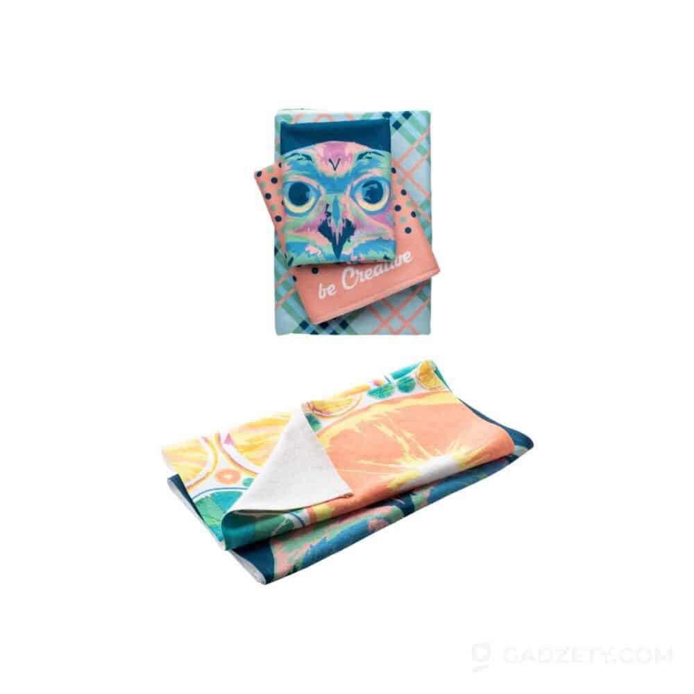 Ręcznik sportowy CreaTowel, dwustronny