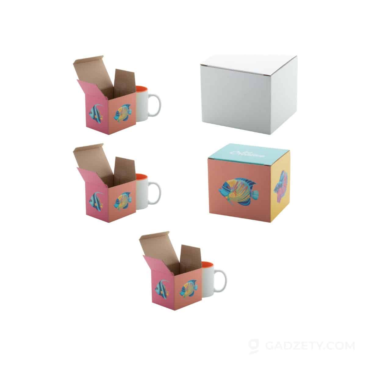 Pudełko tekturowe CreaBox Mug z nadrukiem