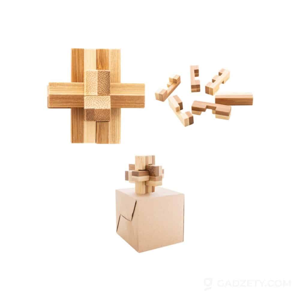 Puzzle magiczne Brainboo, w pudełku kraft