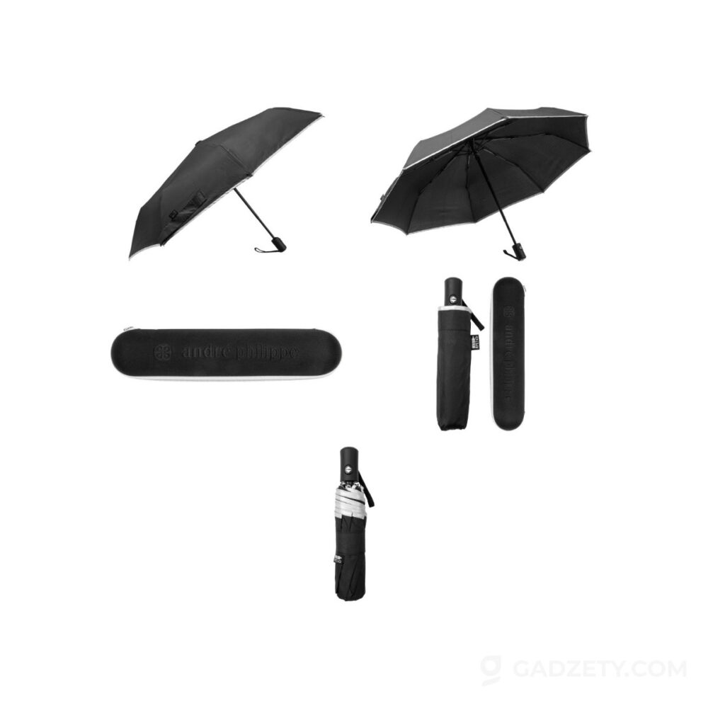 Parasol składany Ouragan, wiatroszczelny