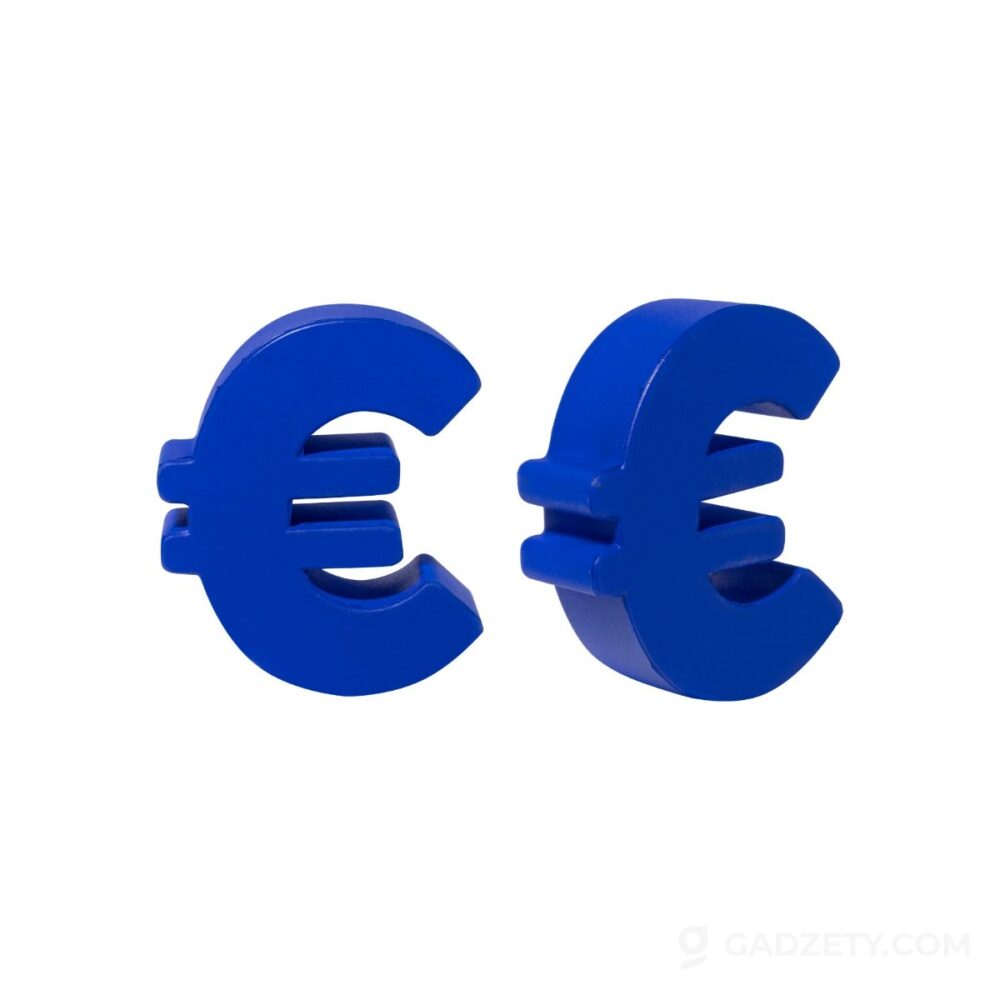 Antystres Eurochill, kształt znaku euro