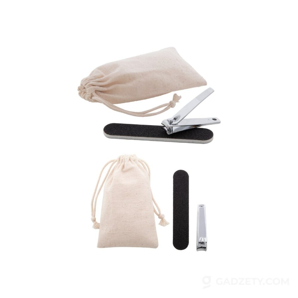 Zestaw do manicure Minail, bawełniane etui