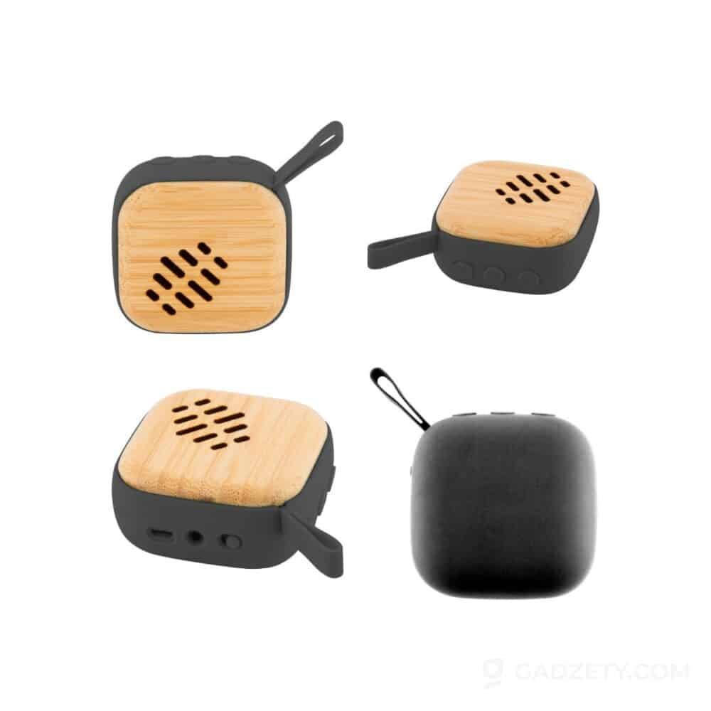 Głośnik bezprzewodowy Lombo, bambusowy