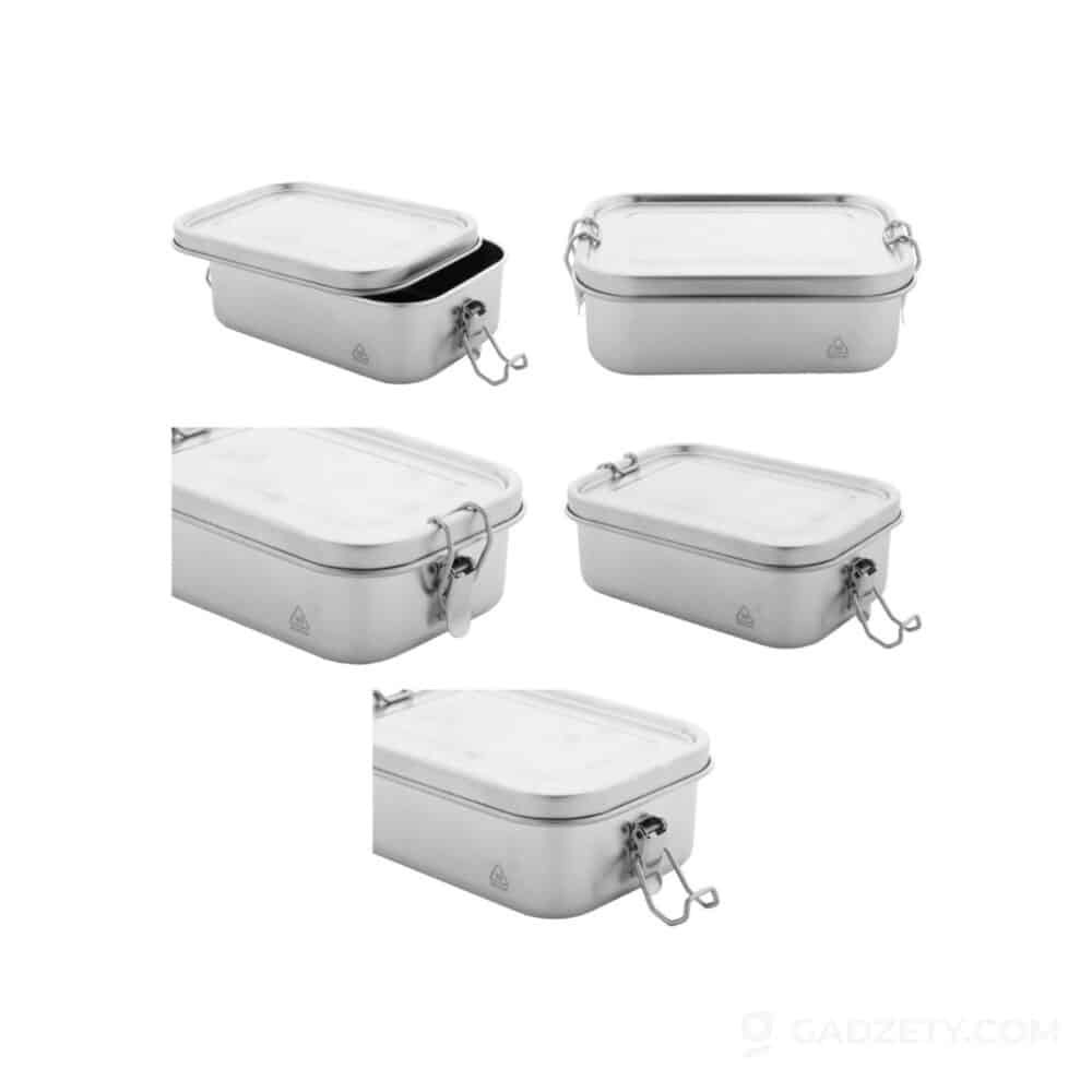Pudełko na lunch Risaiku, stal z recyklingu