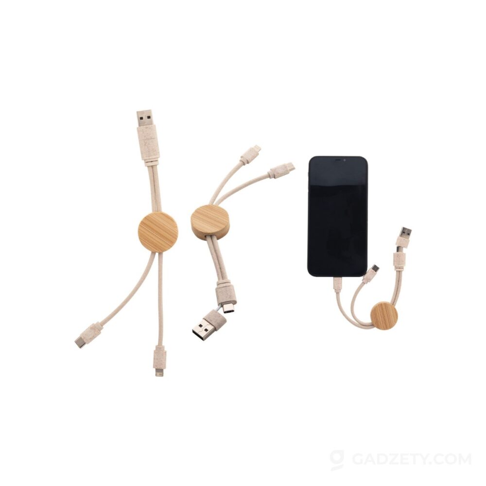 Kabel USB do ładowania Nihon, ekologiczny