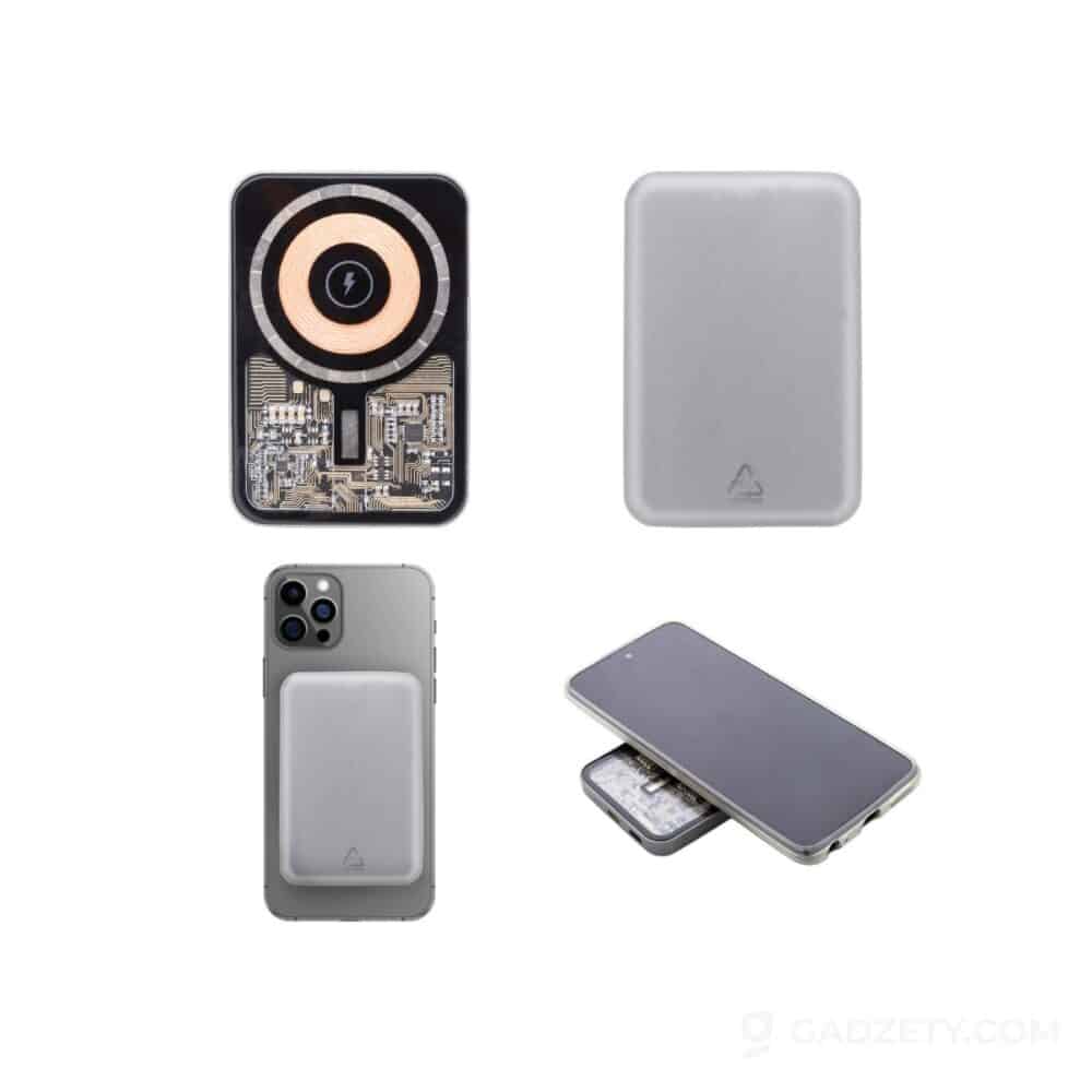 Powerbank RaluSee, magnetyczny 5000 mAh