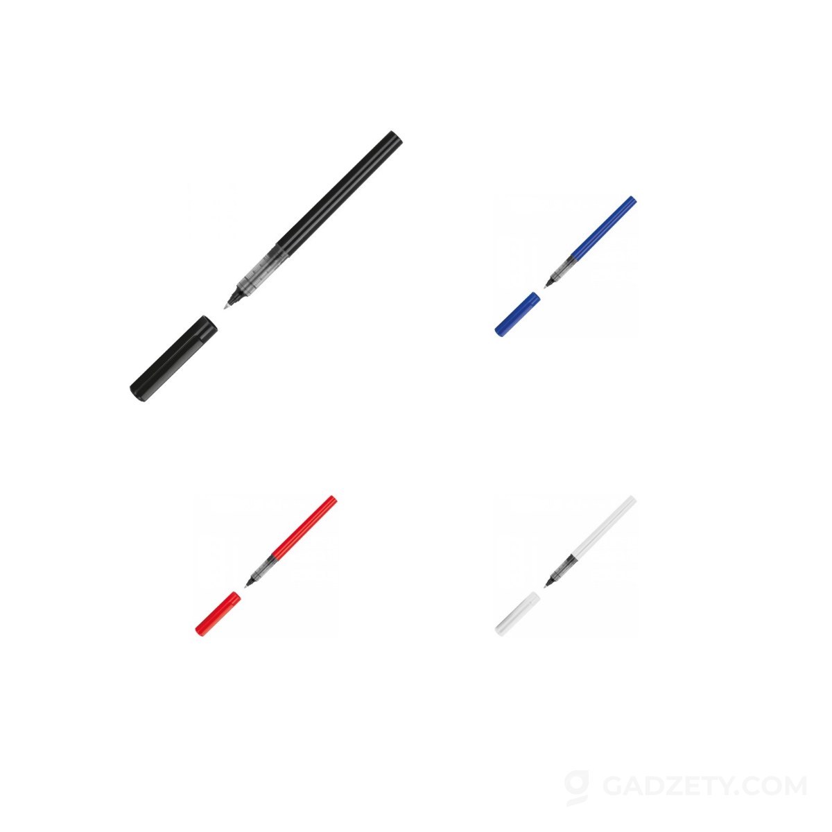 Pióro kulkowe Fiorella z plastiku, niebieskie