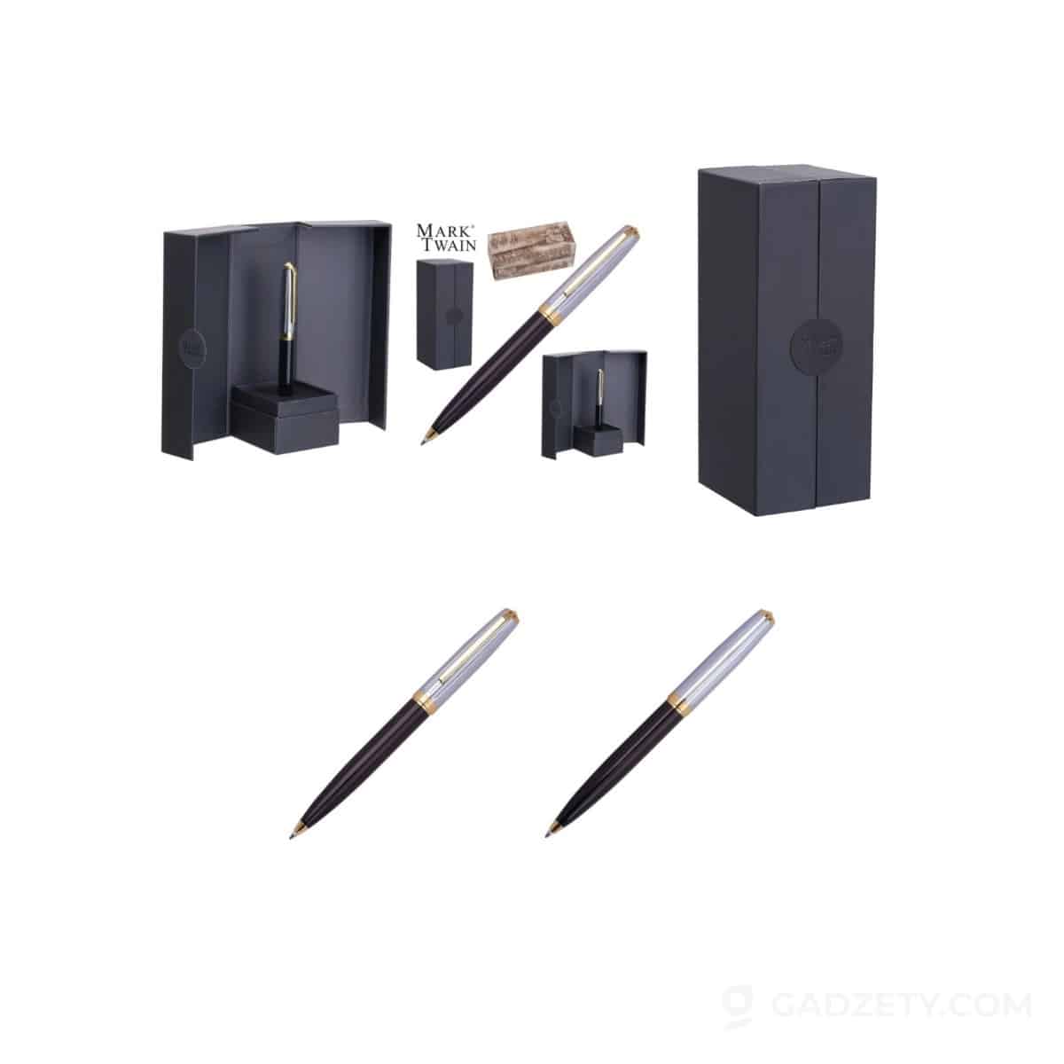 Długopis metalowy Iris, z etui magnetycznym