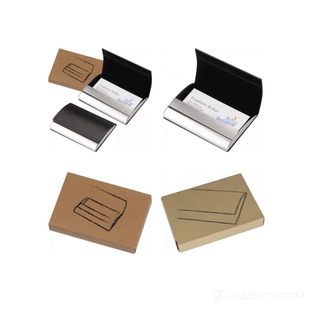 Etui na wizytówki Sheila, z magnesem i PU