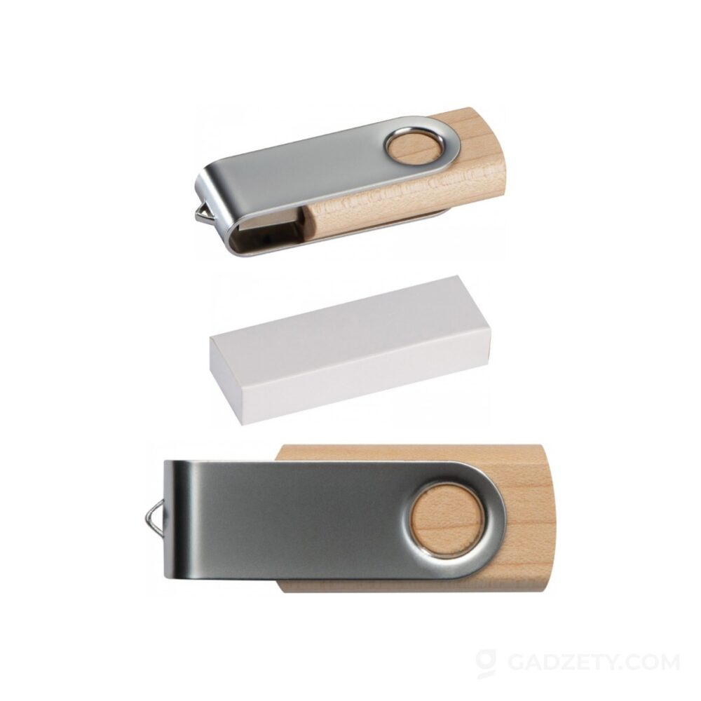 Pendrive drewniany KLAUDIA, twister 4GB