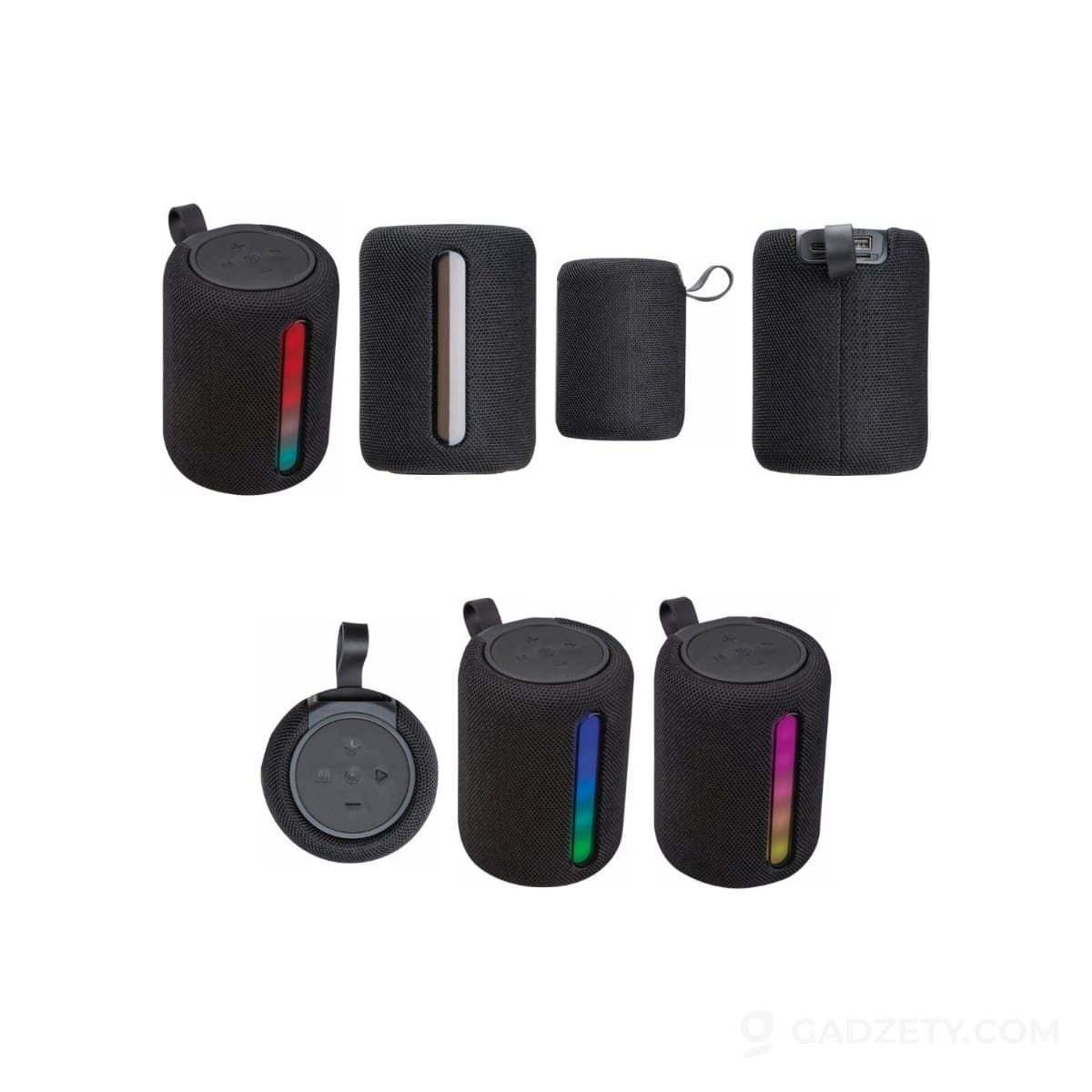 Głośnik bluetooth Greta, podświetlany LED