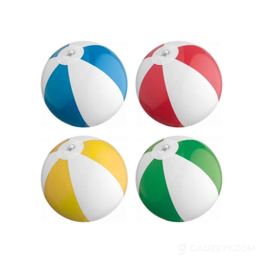 Piłka plażowa dmuchana Zachary, ø14 cm