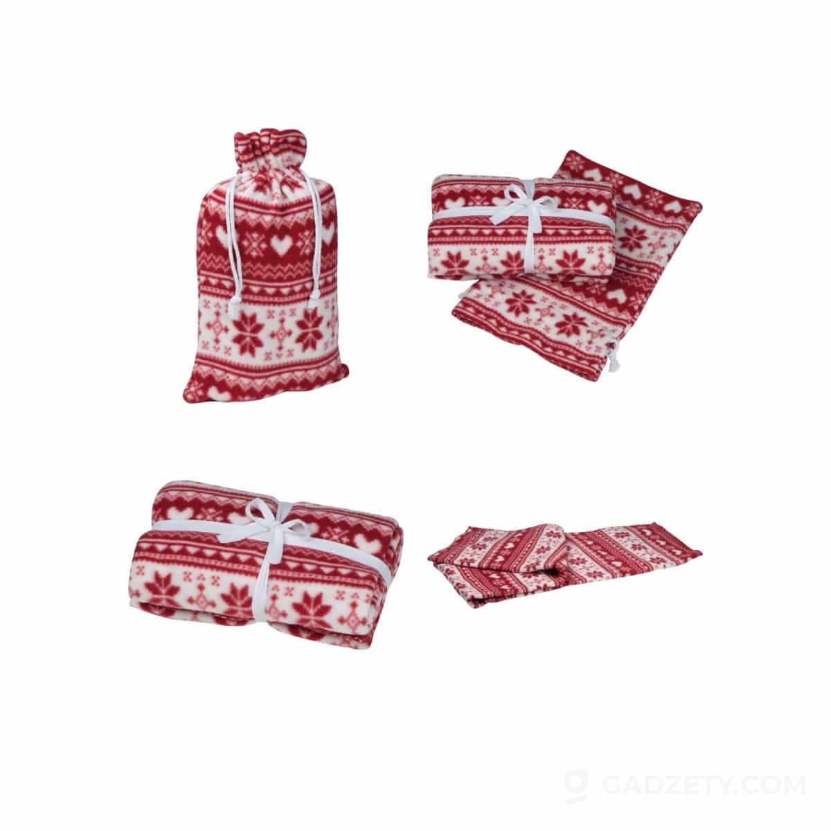 Koc z polaru świąteczny 200g/m² MARIANNE