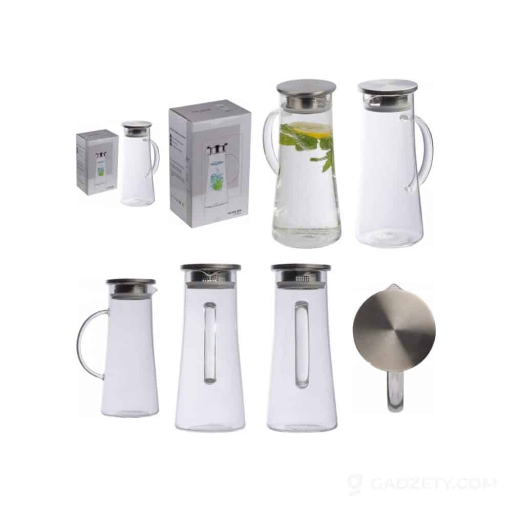 Dzbanek szklany z sitkiem 1350 ml ELLIOTT