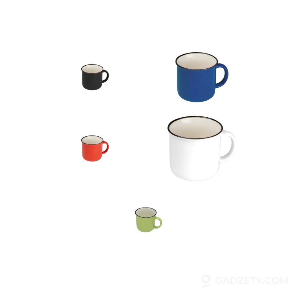 Kubek ceramiczny Raymond w stylu retro