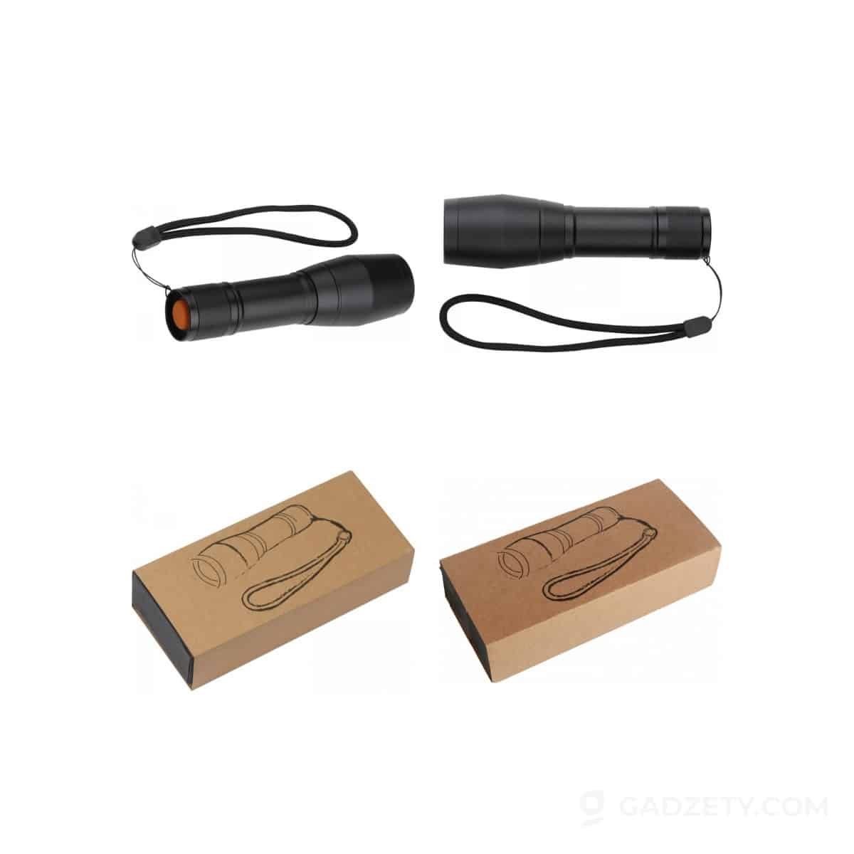 Latarka LED David, aluminiowa, 3 tryby