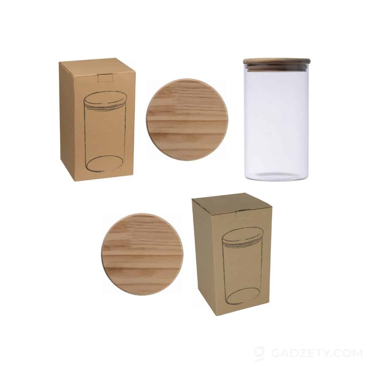 Pojemnik na żywność Jamie, szklany 1000 ml