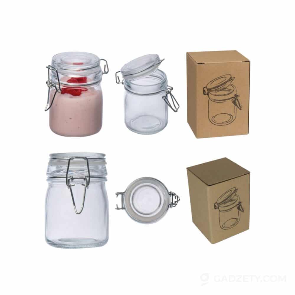 Słoik szklany Fabio 150 ml z zatrzaskiem