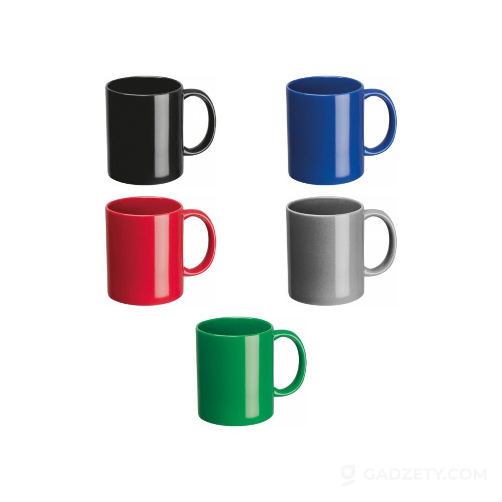 Kubek ceramiczny Derek 300 ml, połyskujący
