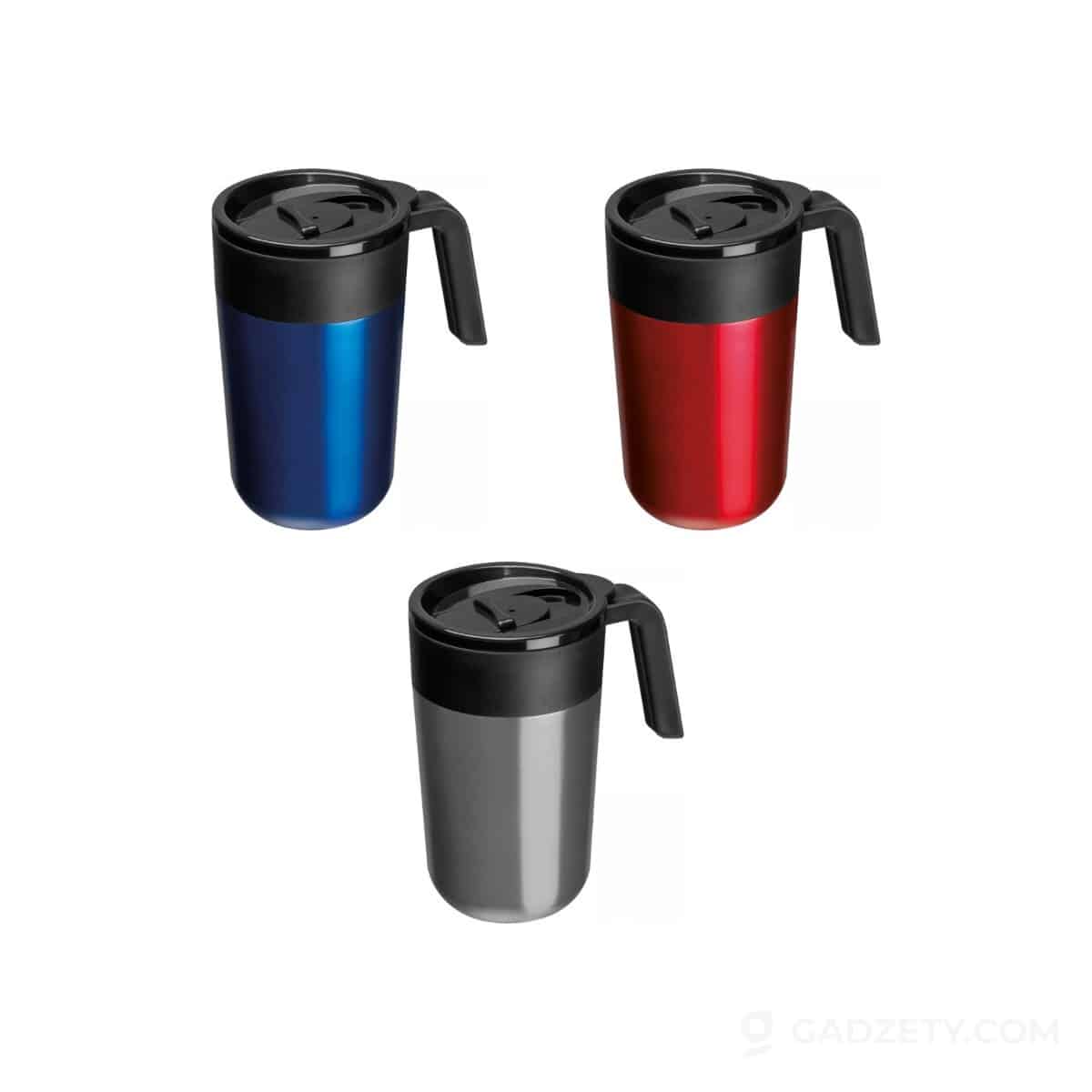 Kubek termiczny LISA, stal nierdzewna, 400 ml