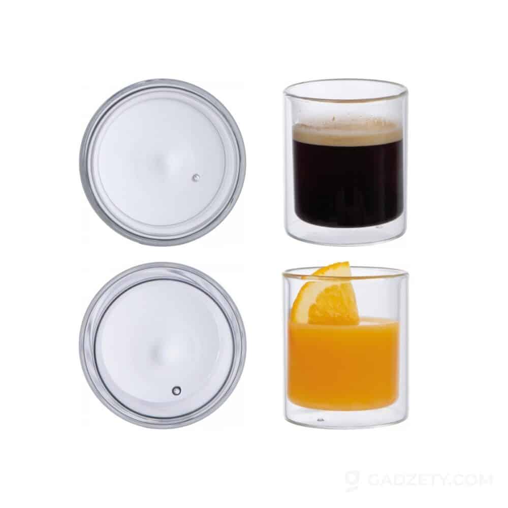 Szklanka CrisMa EMILIAN, podwójne ścianki