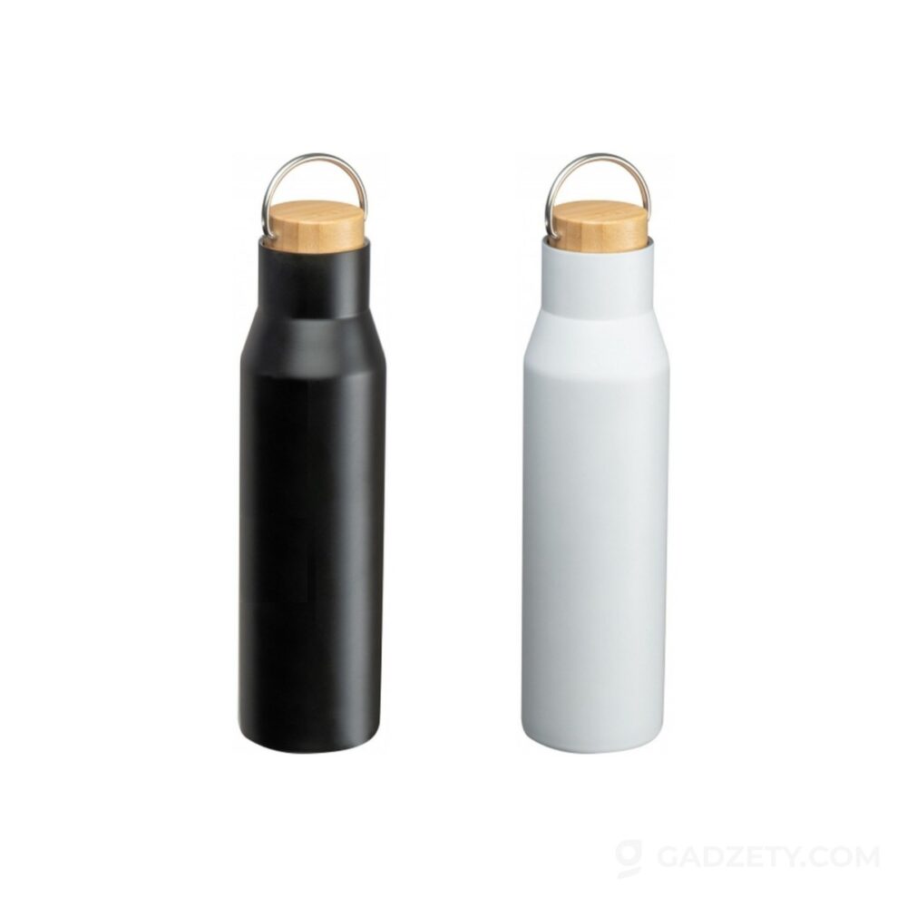 Butelka termiczna Mirella 550 ml, bambus