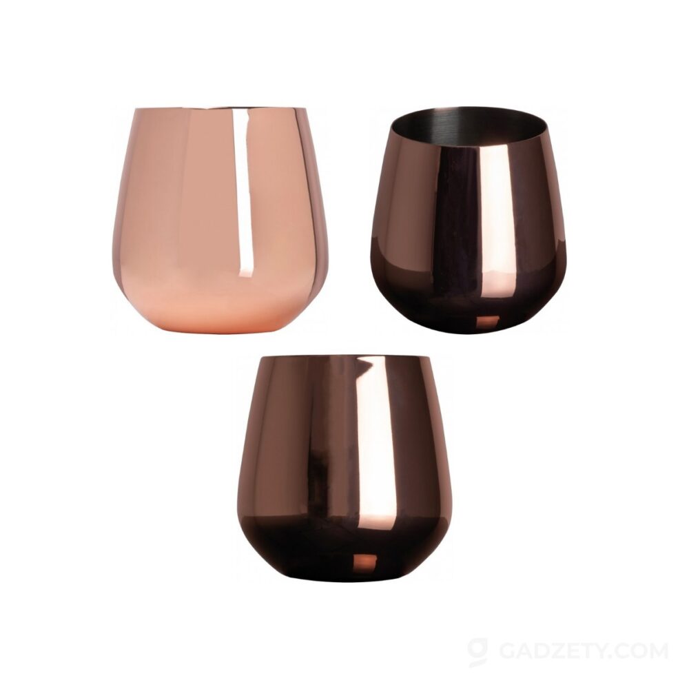 Kubek stalowy Crisma Patrizia, miedziany