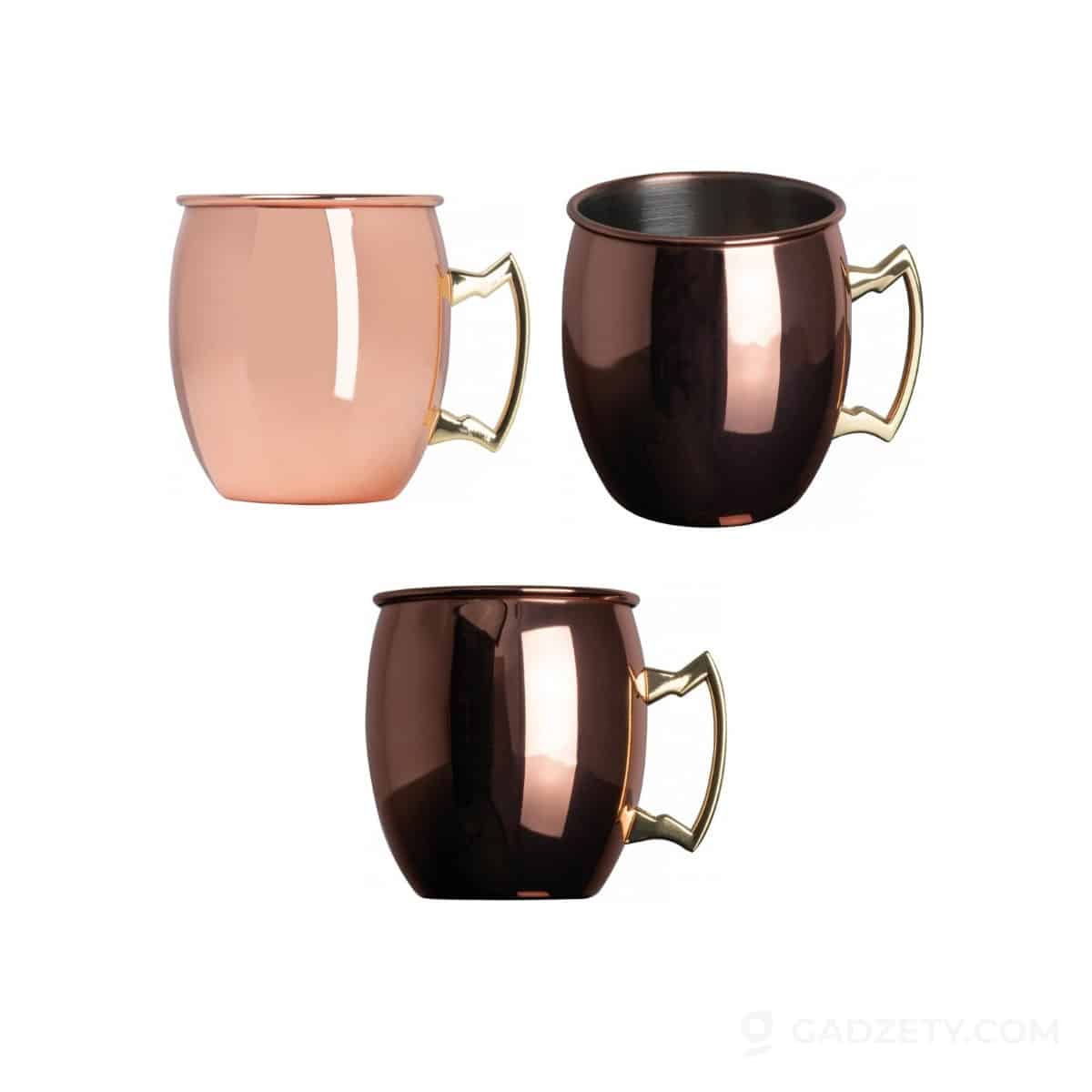 Kubek stalowy CrisMa ANDY, pojemność 500 ml