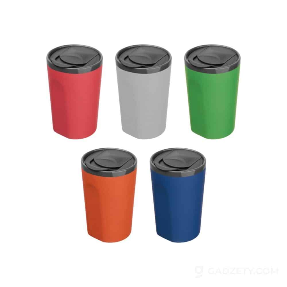 Kubek ceramiczny Tomas, soft-touch 400 ml