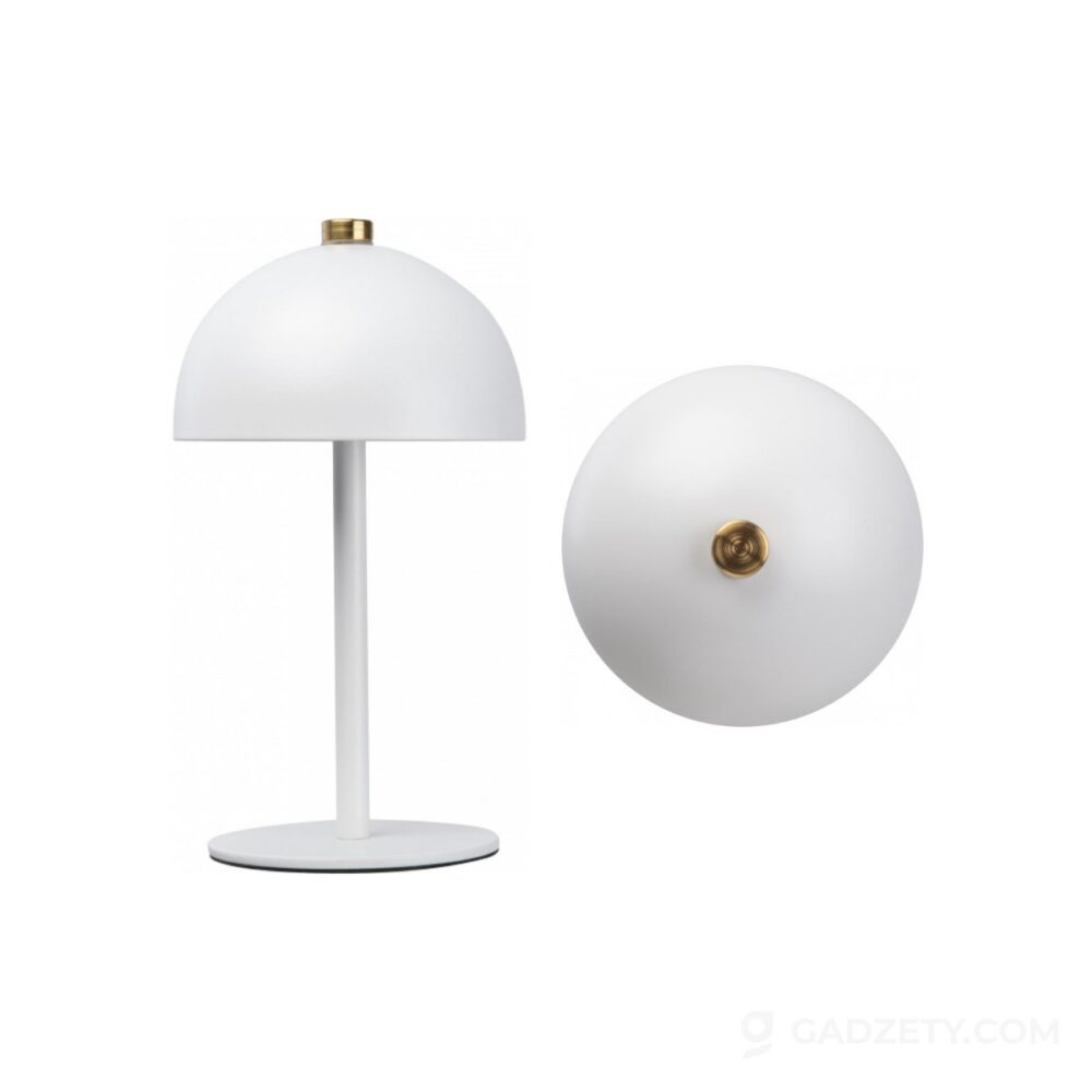Lampka stołowa CODY, ze stali nierdzewnej
