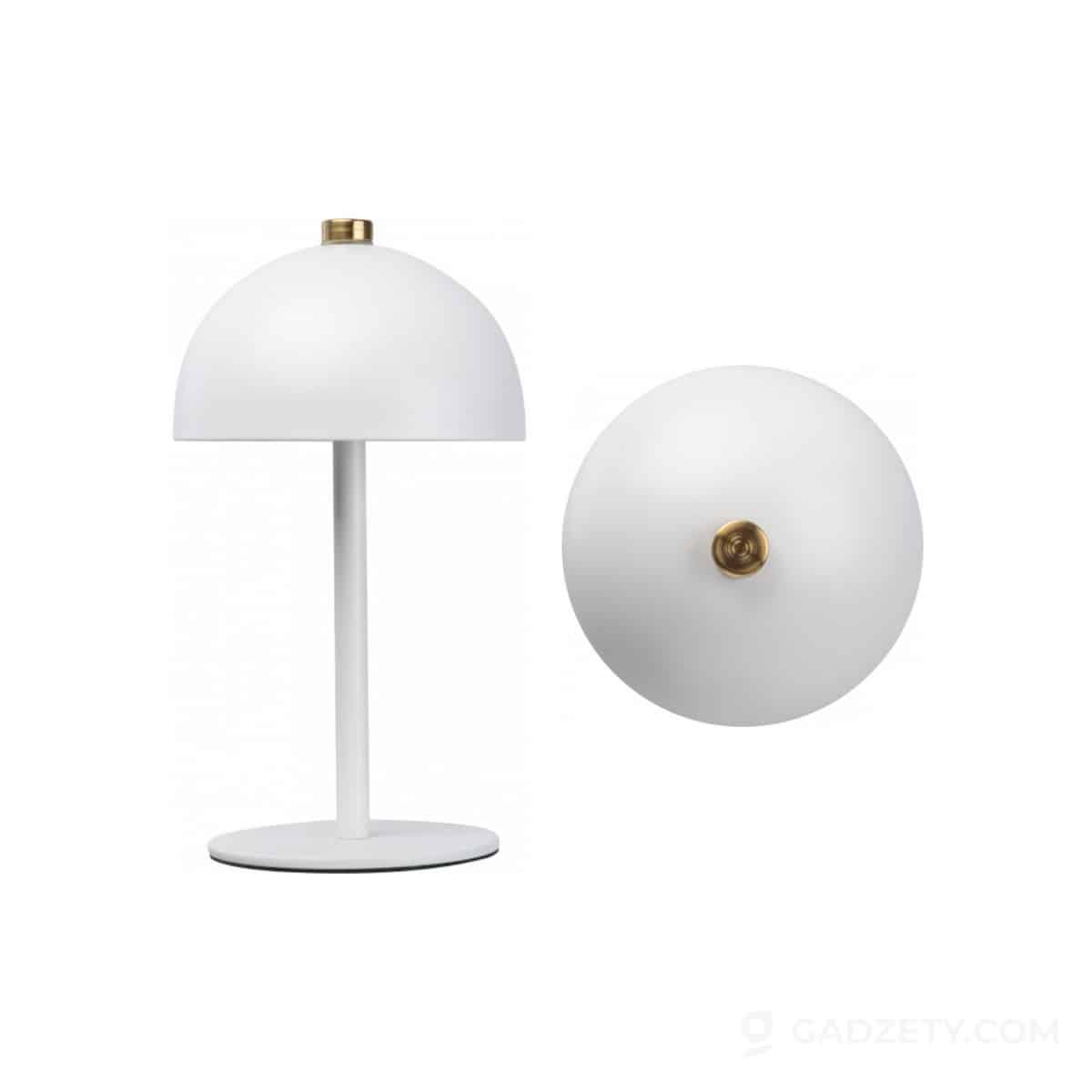 Lampka stołowa CODY, ze stali nierdzewnej