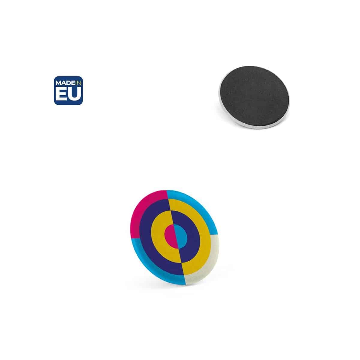Button P'IN 2. Button P'IN 2. Okrągły magnes 73121_set