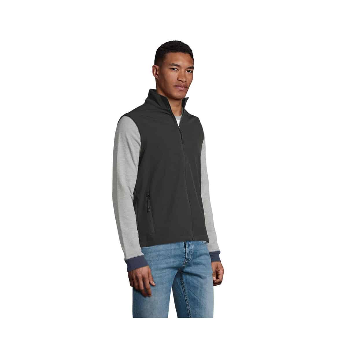 RACE BW MEN SOFTSHELL RACE BW MEN s02887-bk-side
