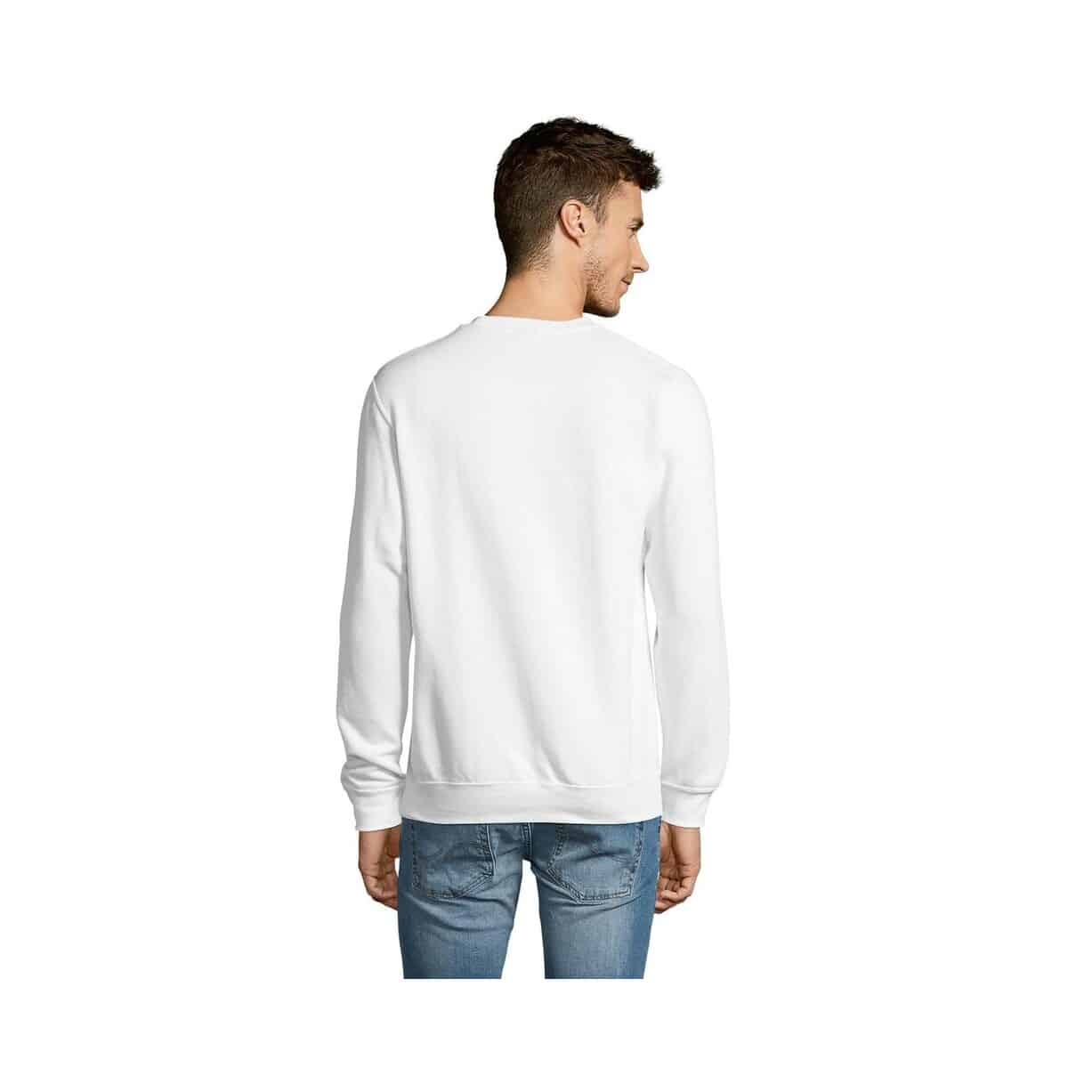 NEW SUPREME Bluza 280g NEW SUPREME s13250-wh-back
