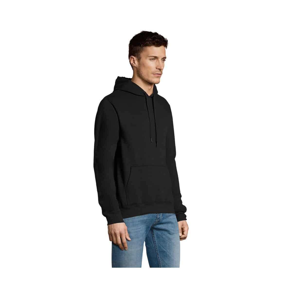 SLAM Uni Bluza z kapturem SLAM s13251-bk-side